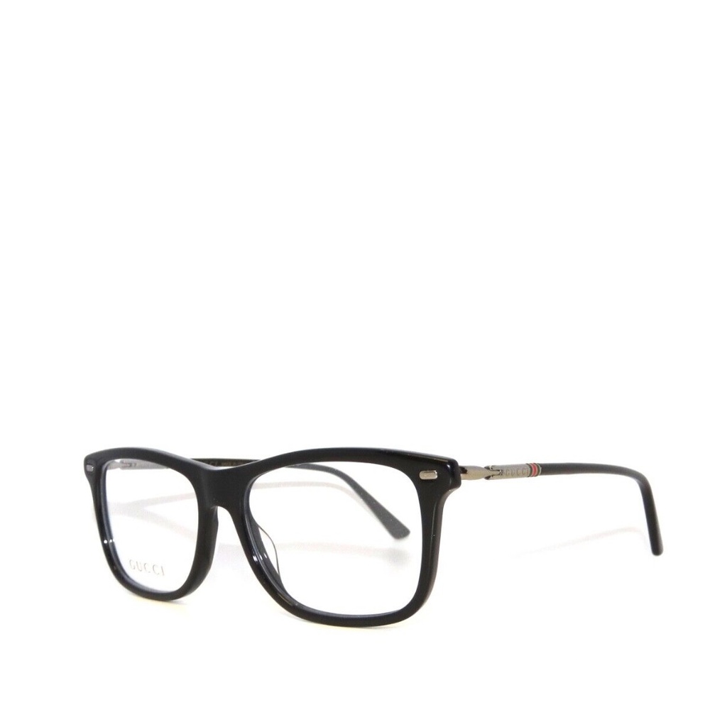 Gucci 0519O 0519 005 55 Black Ruthenium Eyeglasses GG0519O